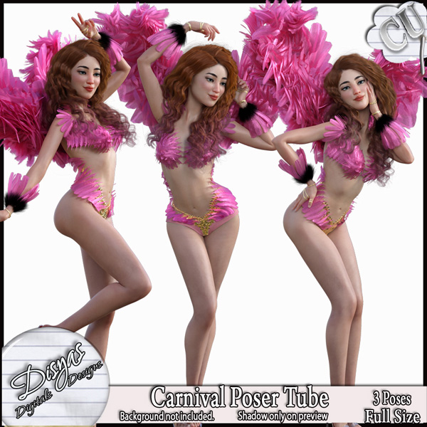 CARNIVAL POSER TUBE CU - FULL SIZE - Click Image to Close